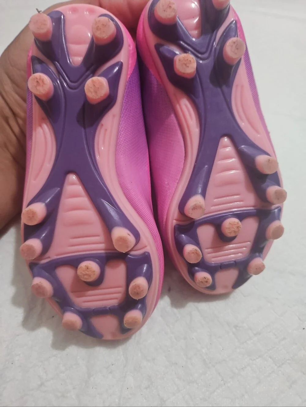 Carters Kids Fica Sports Cleats Slip-On Active Shoes in  Pink Sz 7